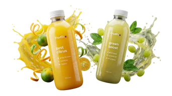Бутылки Zest Citrus и Green Boost