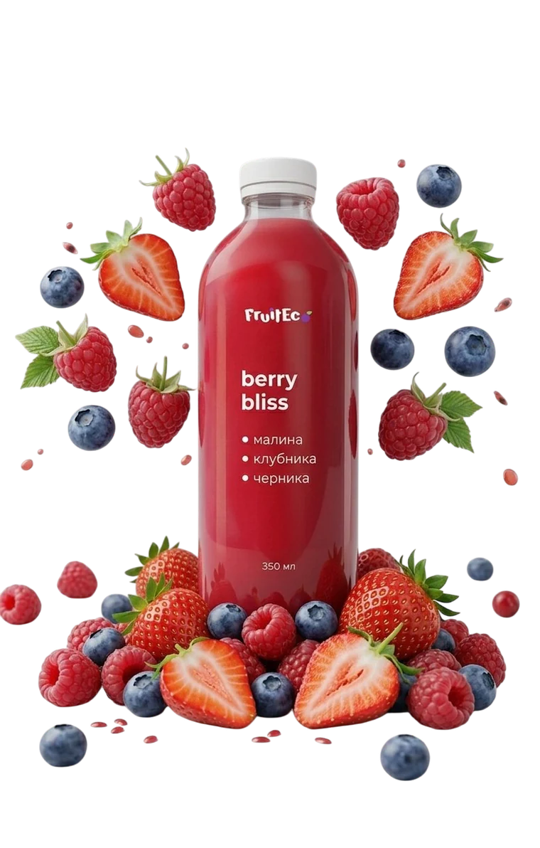 Berry Bliss с малиной, клубникой и черникой