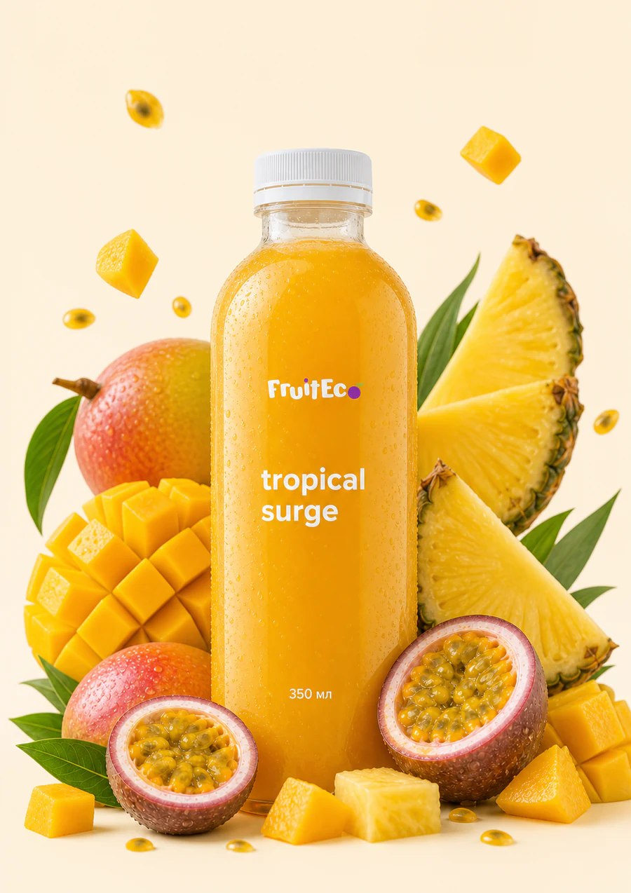 Tropical Surge с манго, ананасом и маракуйей