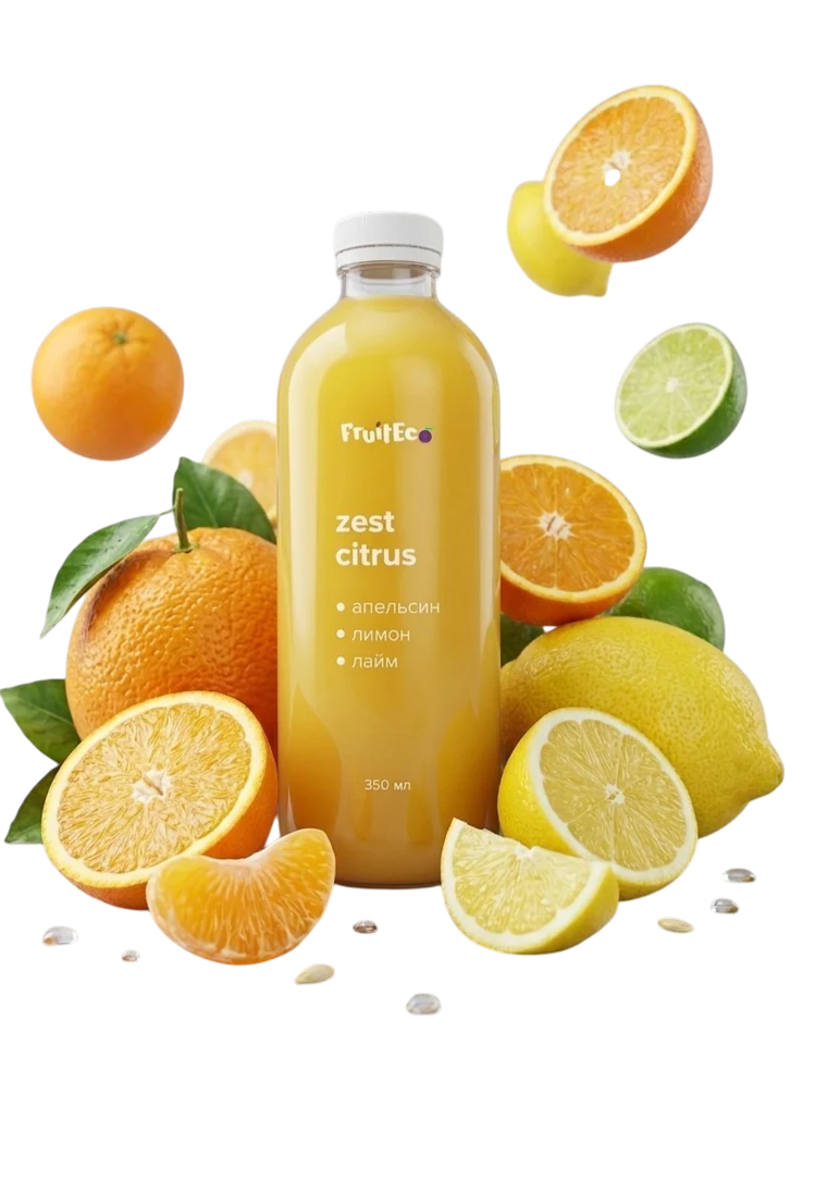 Zest Citrus с апельсином, лимоном и лаймом